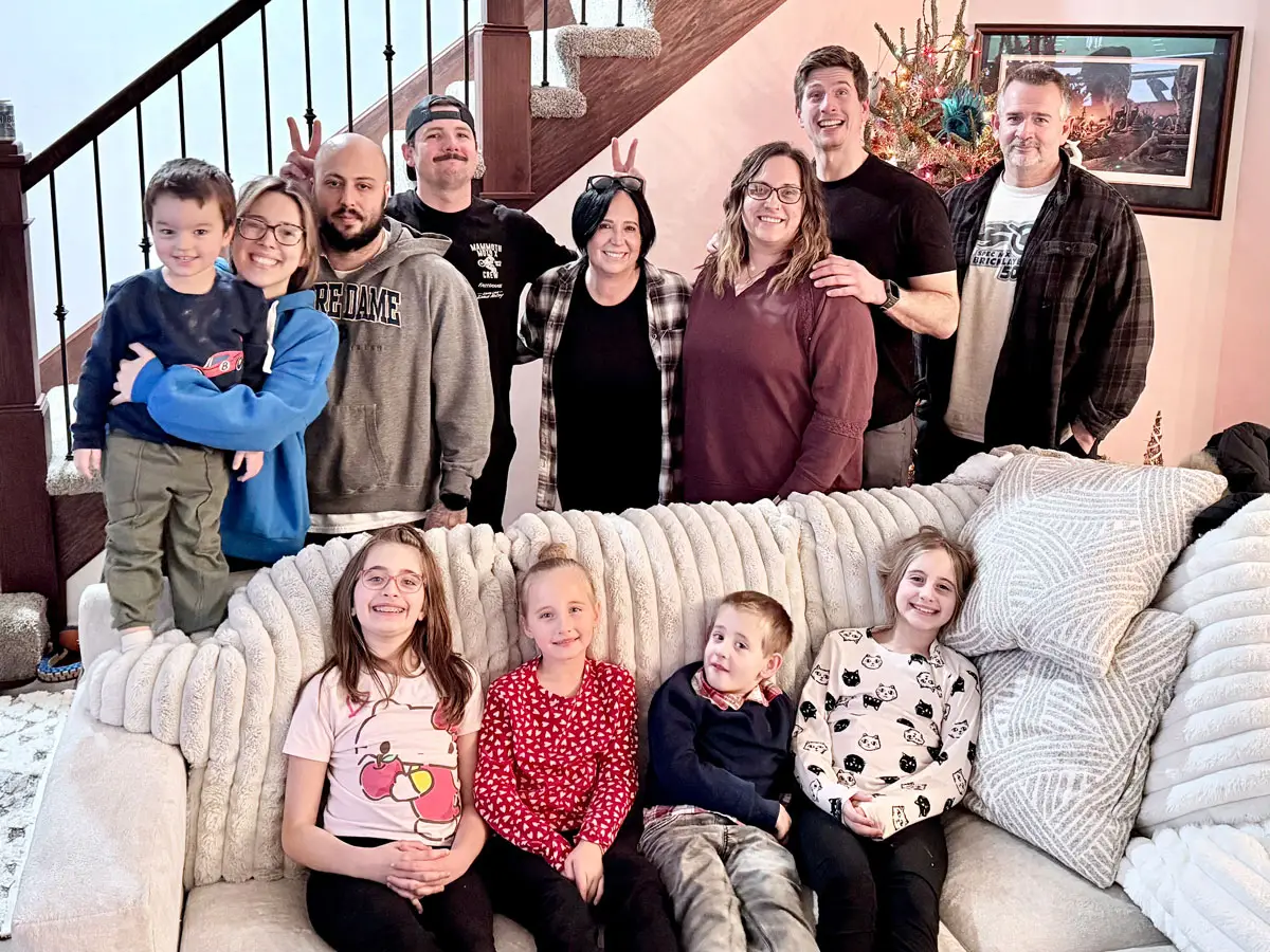a photo of the LoCascio-Sindewald family